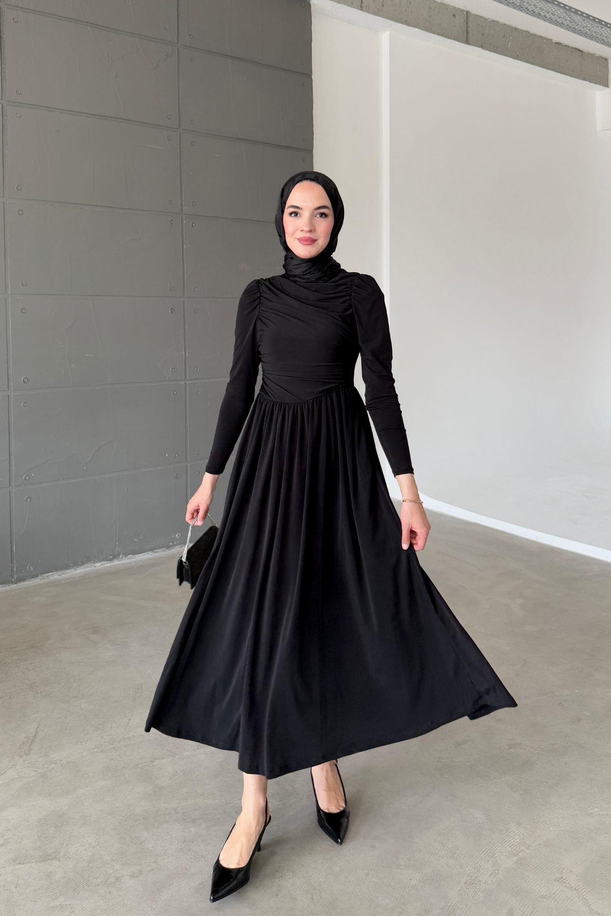 Sandy Elbise Siyah