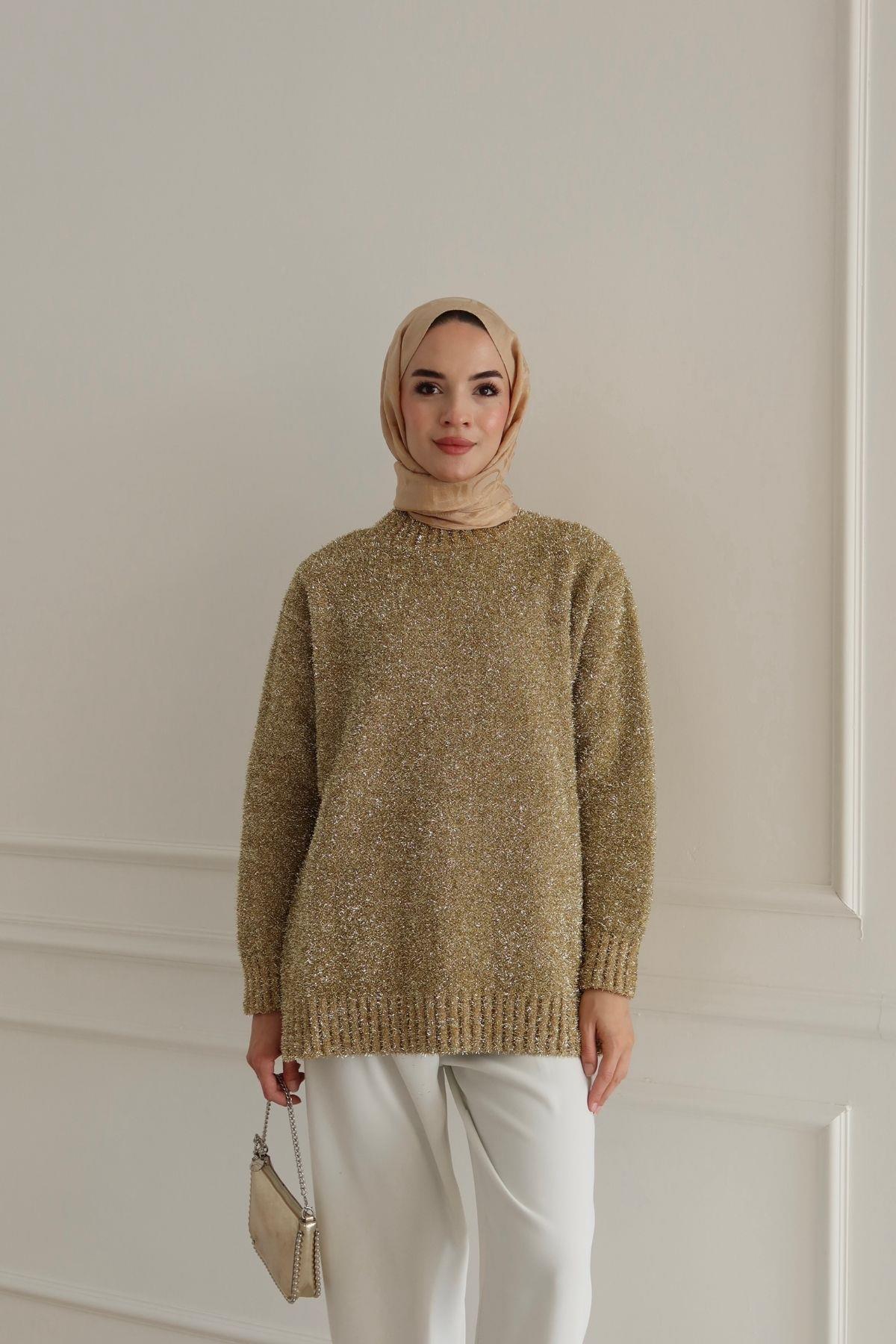 Simli Triko Kazak Gold