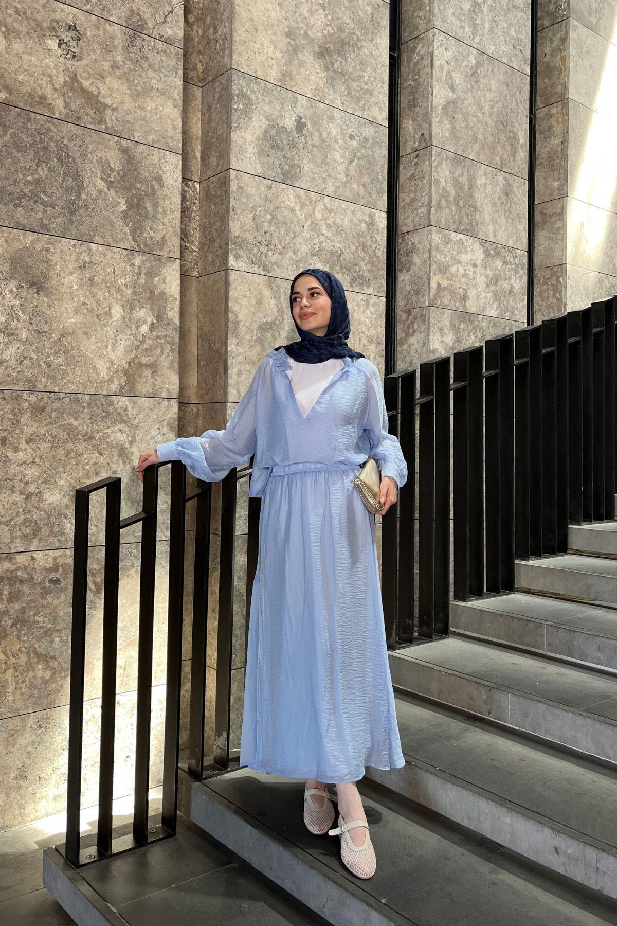 Sophia Vual Takım Mavi