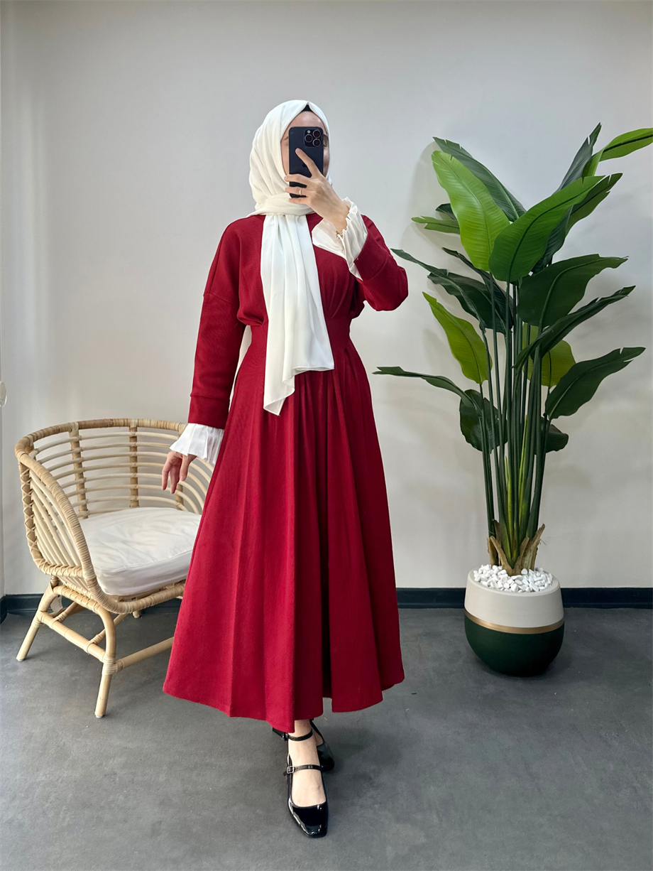 Vera Elbise Bordo