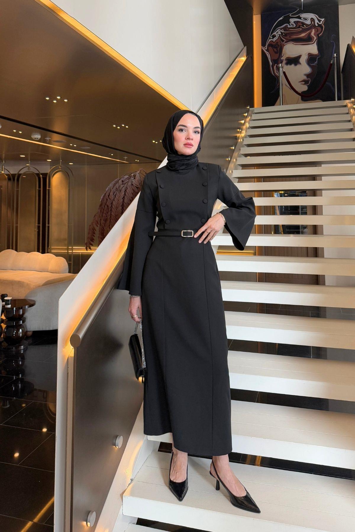 Bella Elbise Siyah