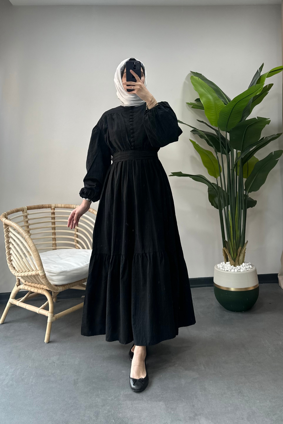 Lili Elbise Siyah