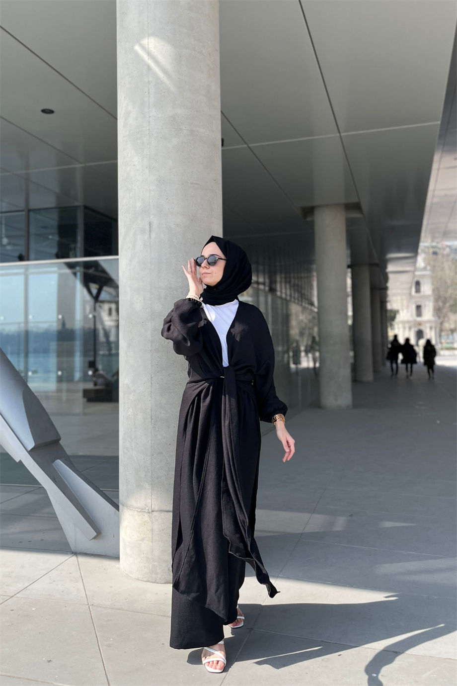 Live Kimono Takım Siyah