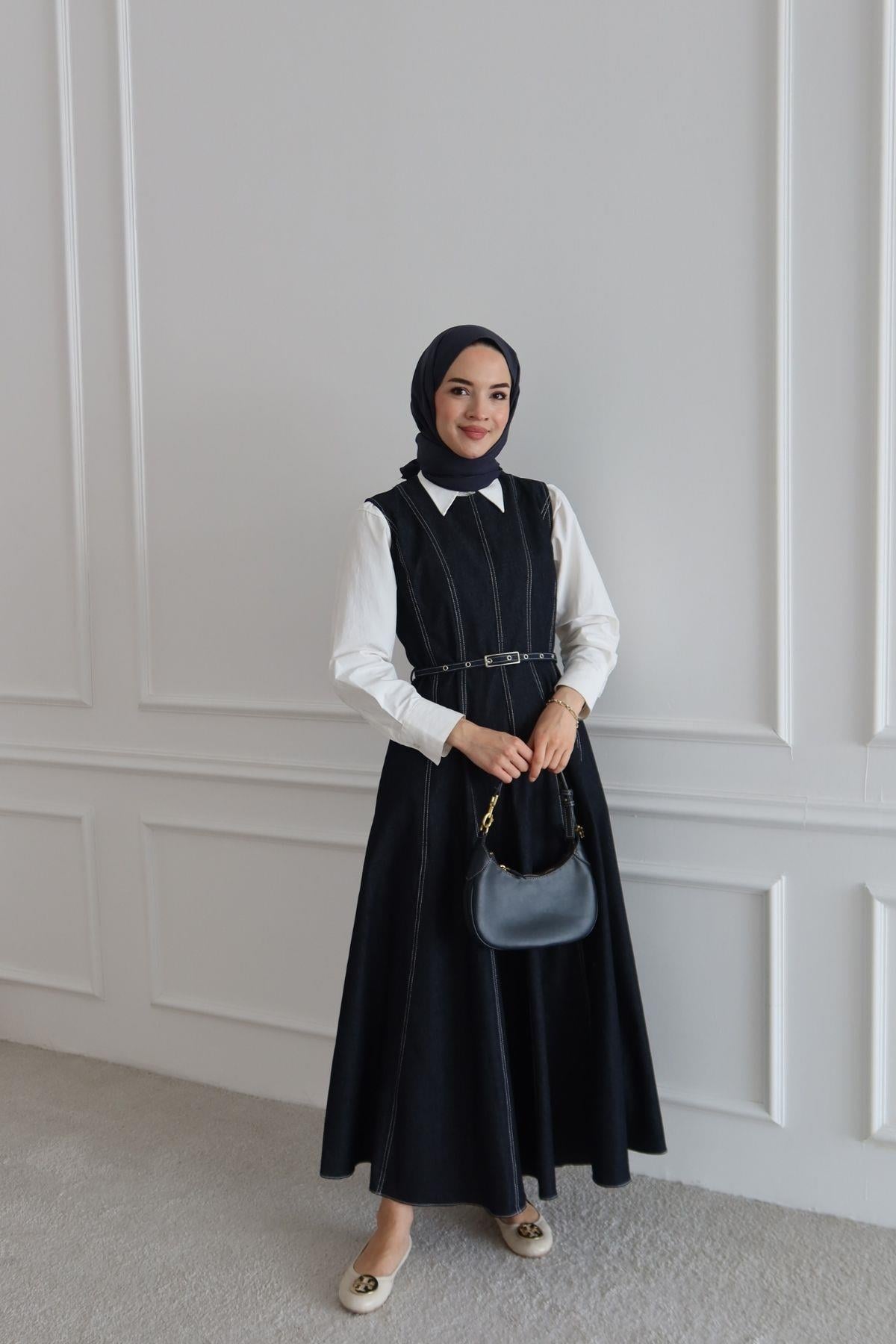 Maren Denim Jile Lacivert