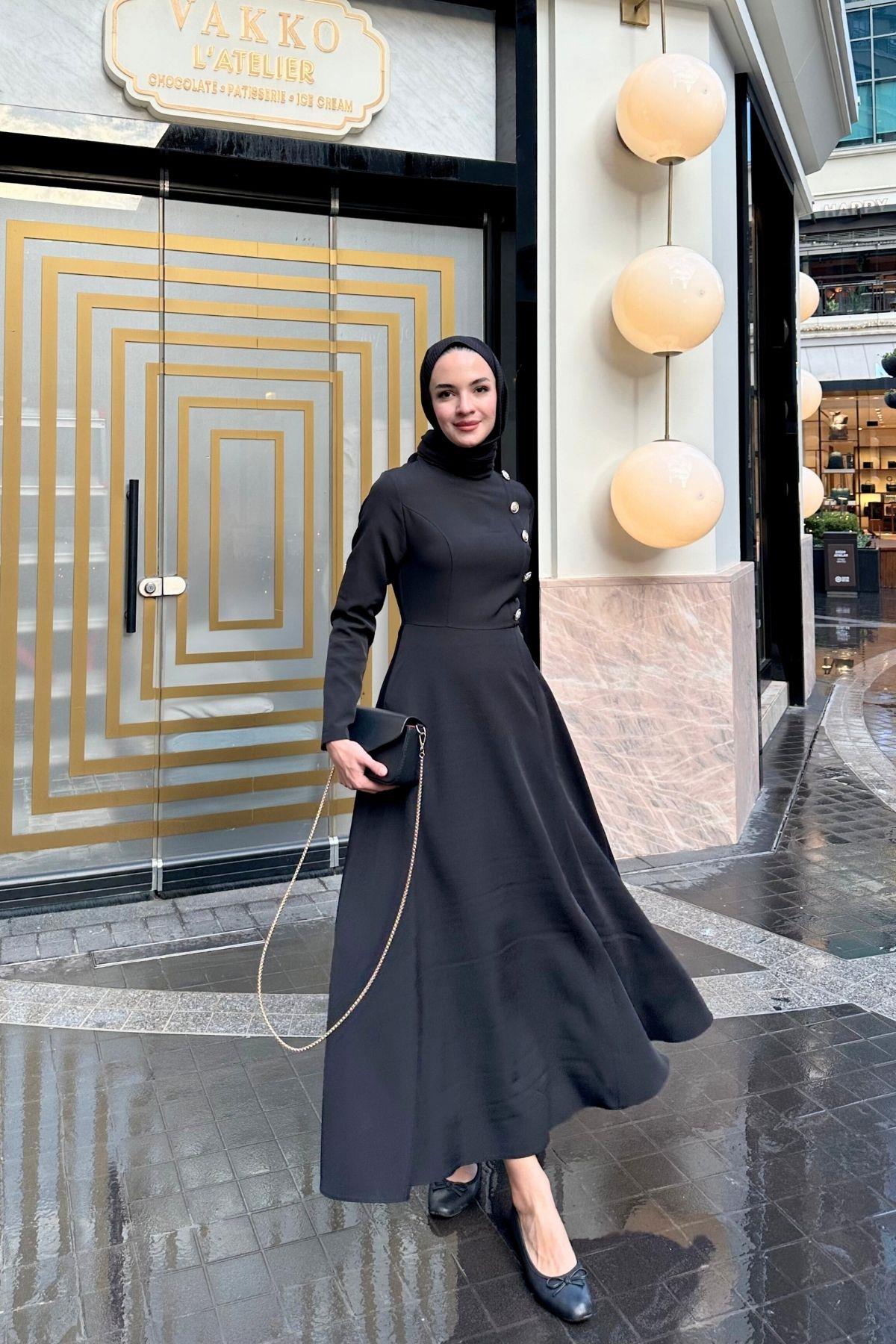 Muna Elbise Siyah
