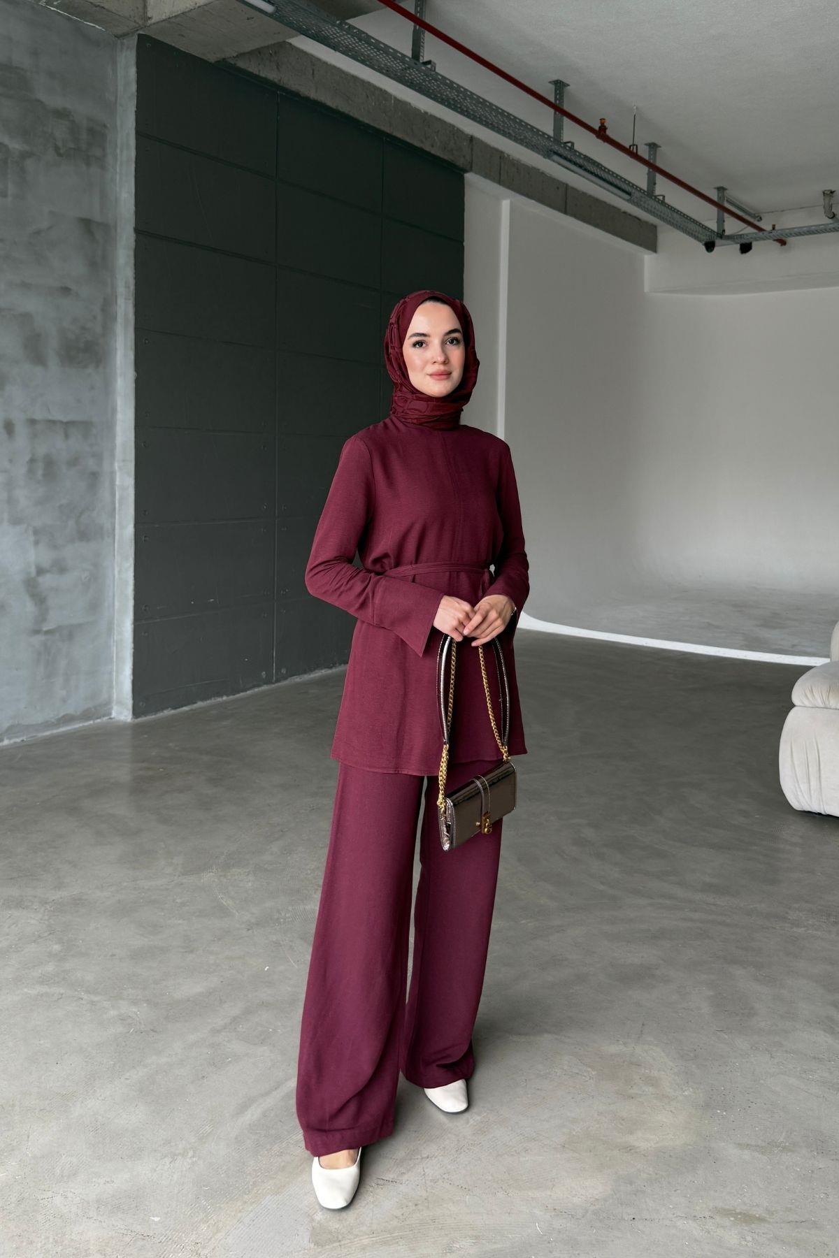 Noa Keten Takım Bordo