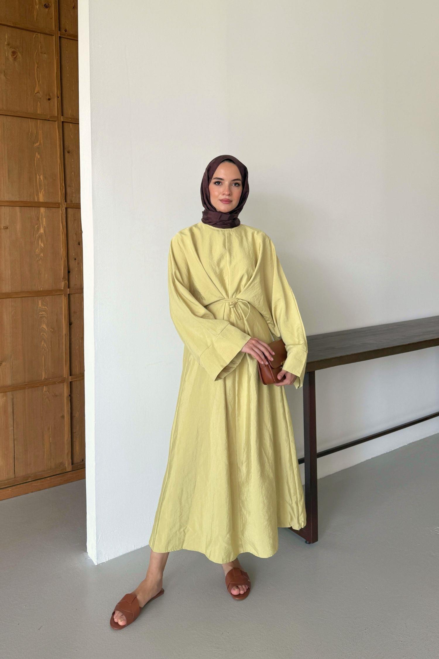Perla Elbise Sarı
