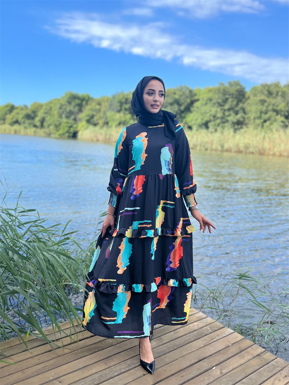 Roly Elbise Siyah