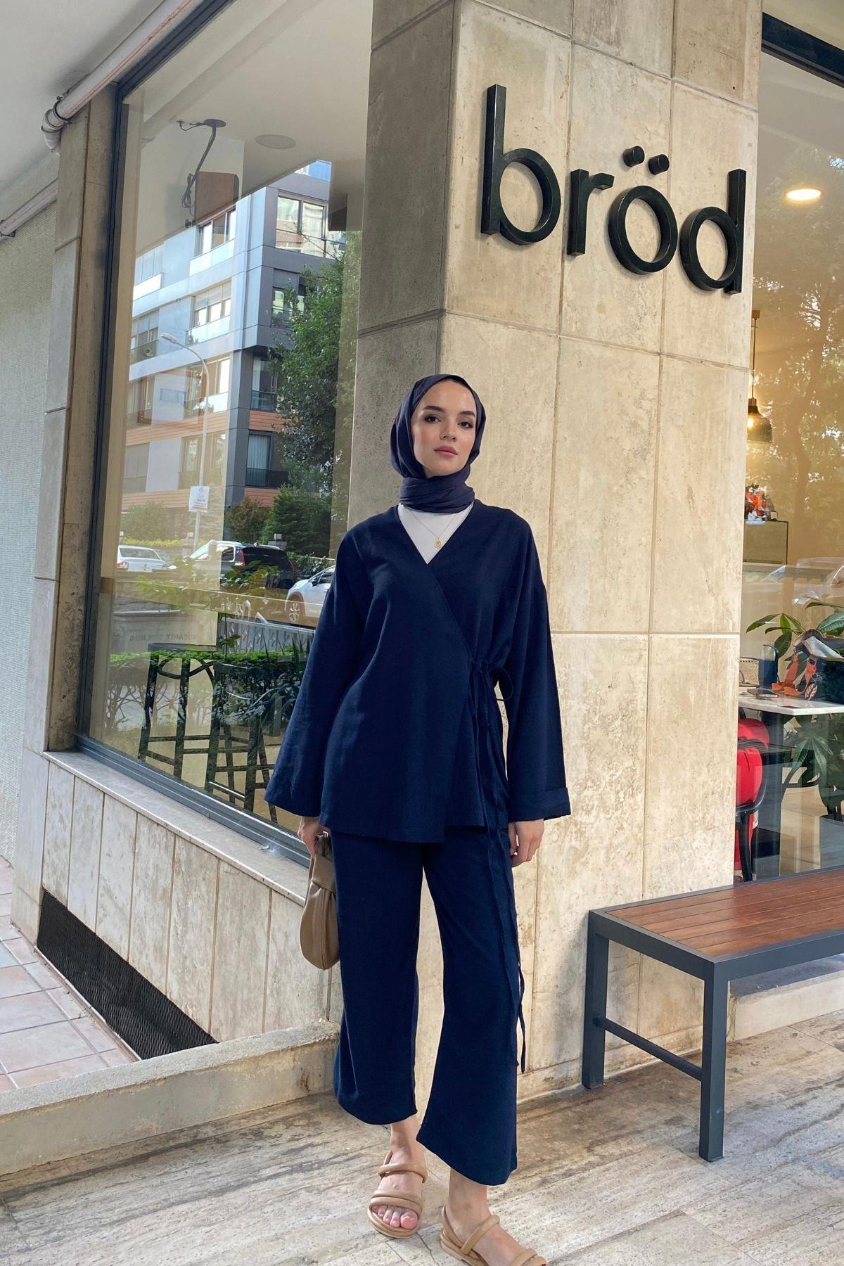 Sadre Keten Takım Lacivert