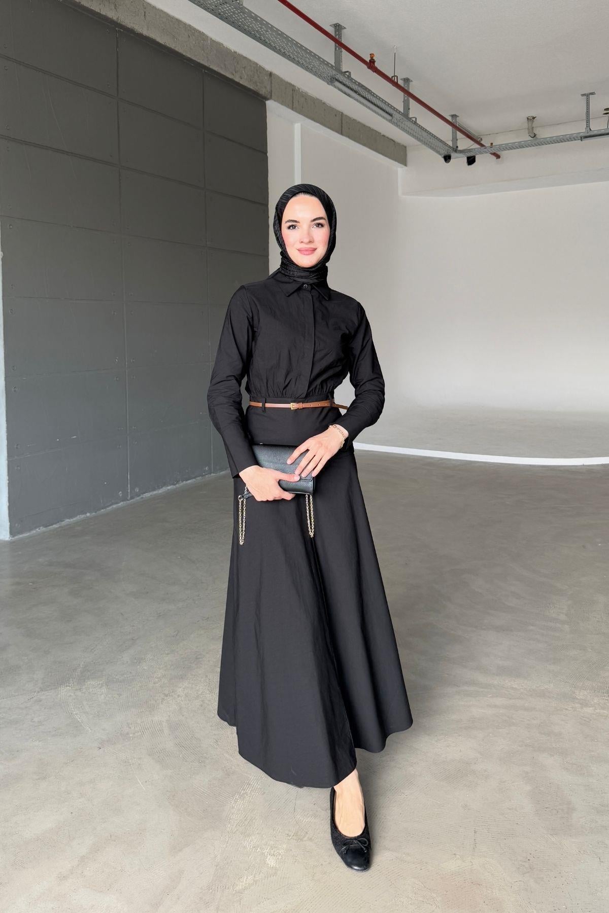 Sara Elbise Siyah
