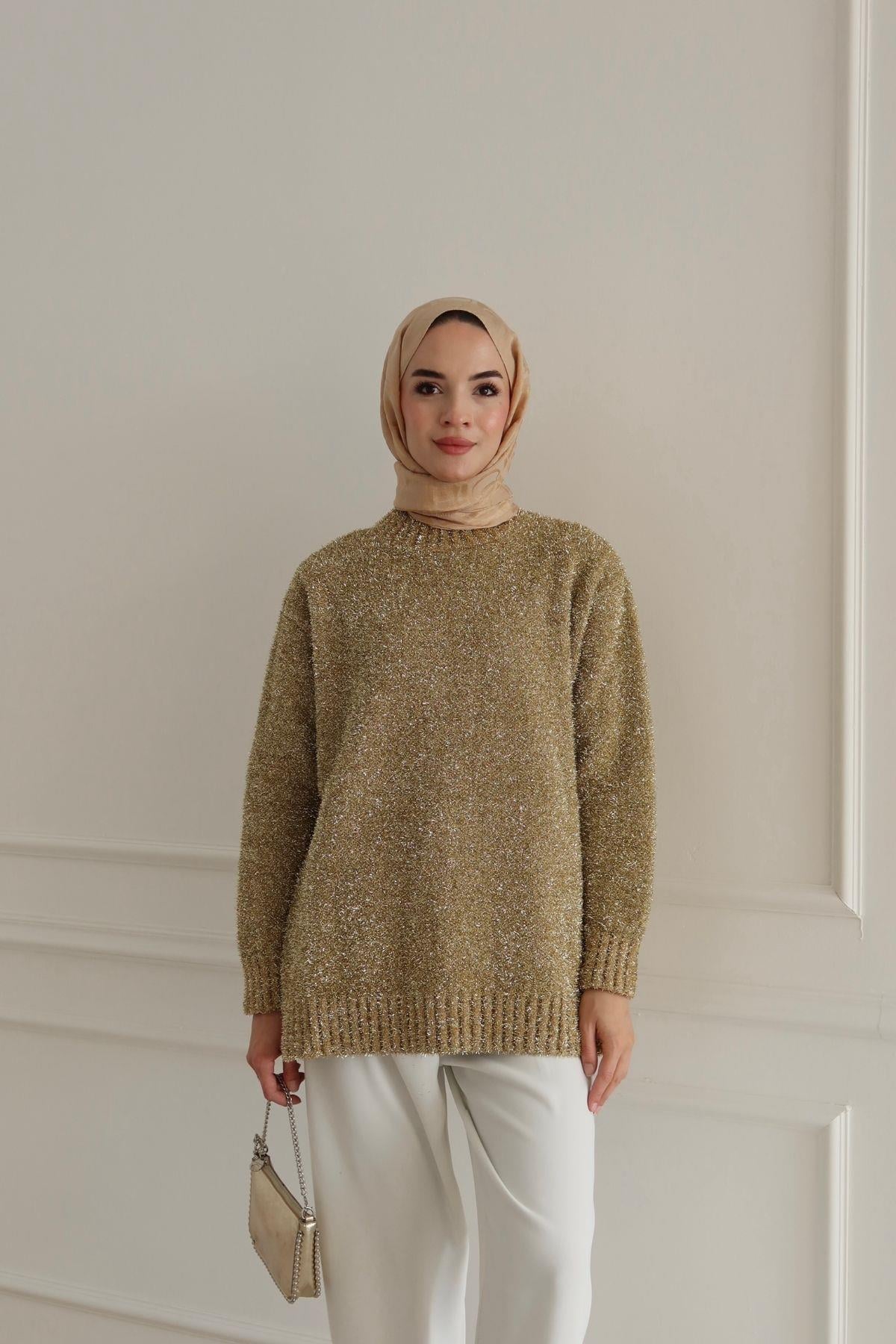 Simli Triko Kazak Gold