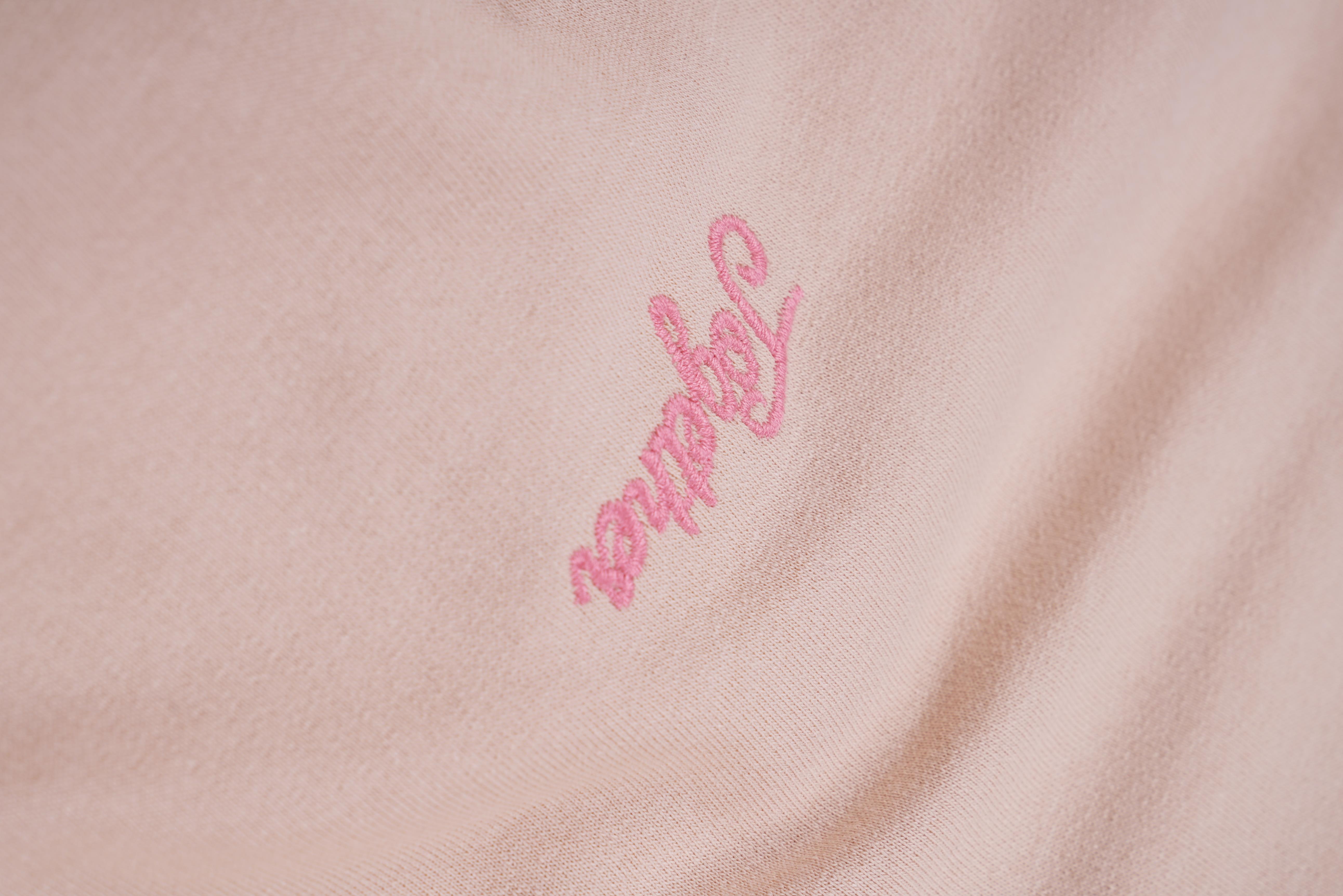 Bisiklet Yaka Uzun Kol Bej Renk Kız Çocuk Sweatshirt