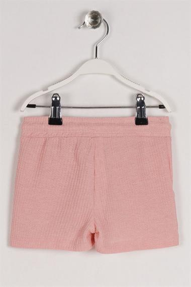 Cepli Arma Detaylı Pembe Renk Erkek Çocuk Şort