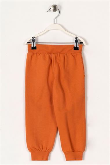 Bel Paça Lastikli Kiremit Renk Erkek Çocuk Esofman Tek Alt