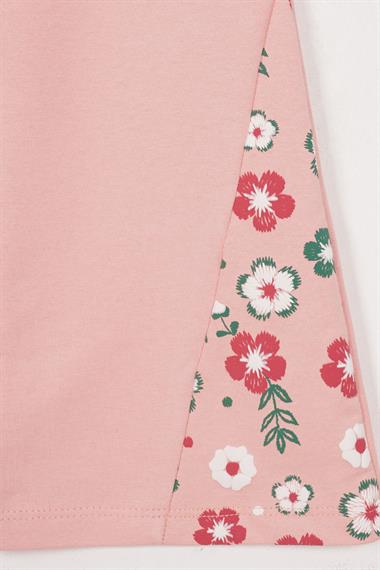 İspanyol Paça Somon Renk Kız Çocuk Esofman Tek Alt