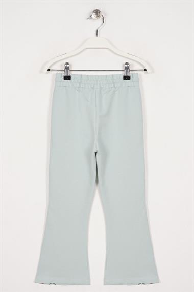 İspanyol Paça Acik Cagla Renk Kız Çocuk Esofman Tek Alt