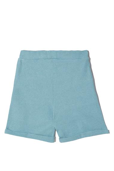 Fitilli Lila Fuşya Mint Renk 3lü Set Kız Çocuk Şort