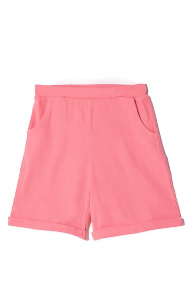 Fitilli Pembe Renk Kız Çocuk Şort