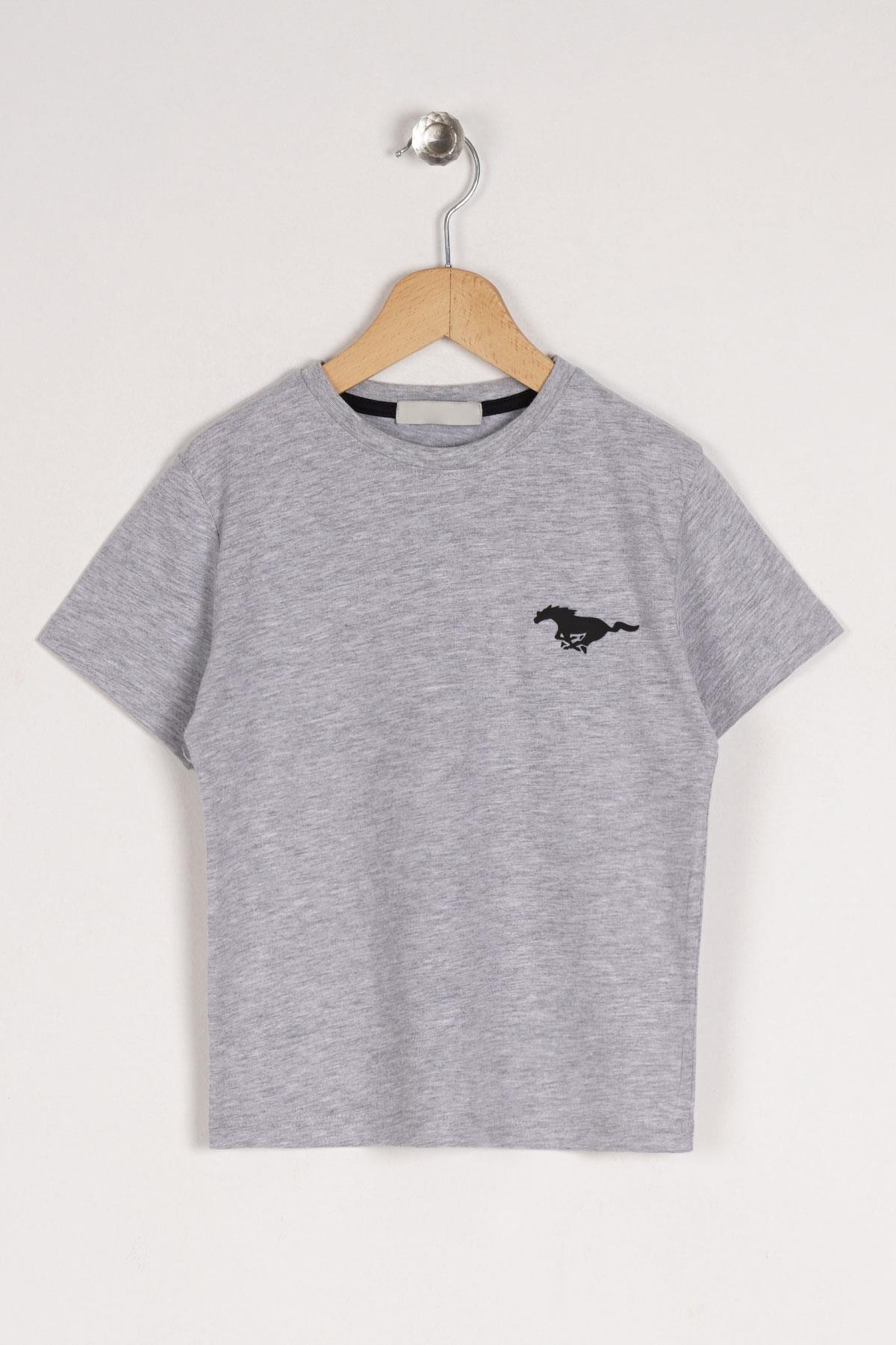 Acar 222085 Erkek Cocuk 5-9 Yas Baskılı Tshırt