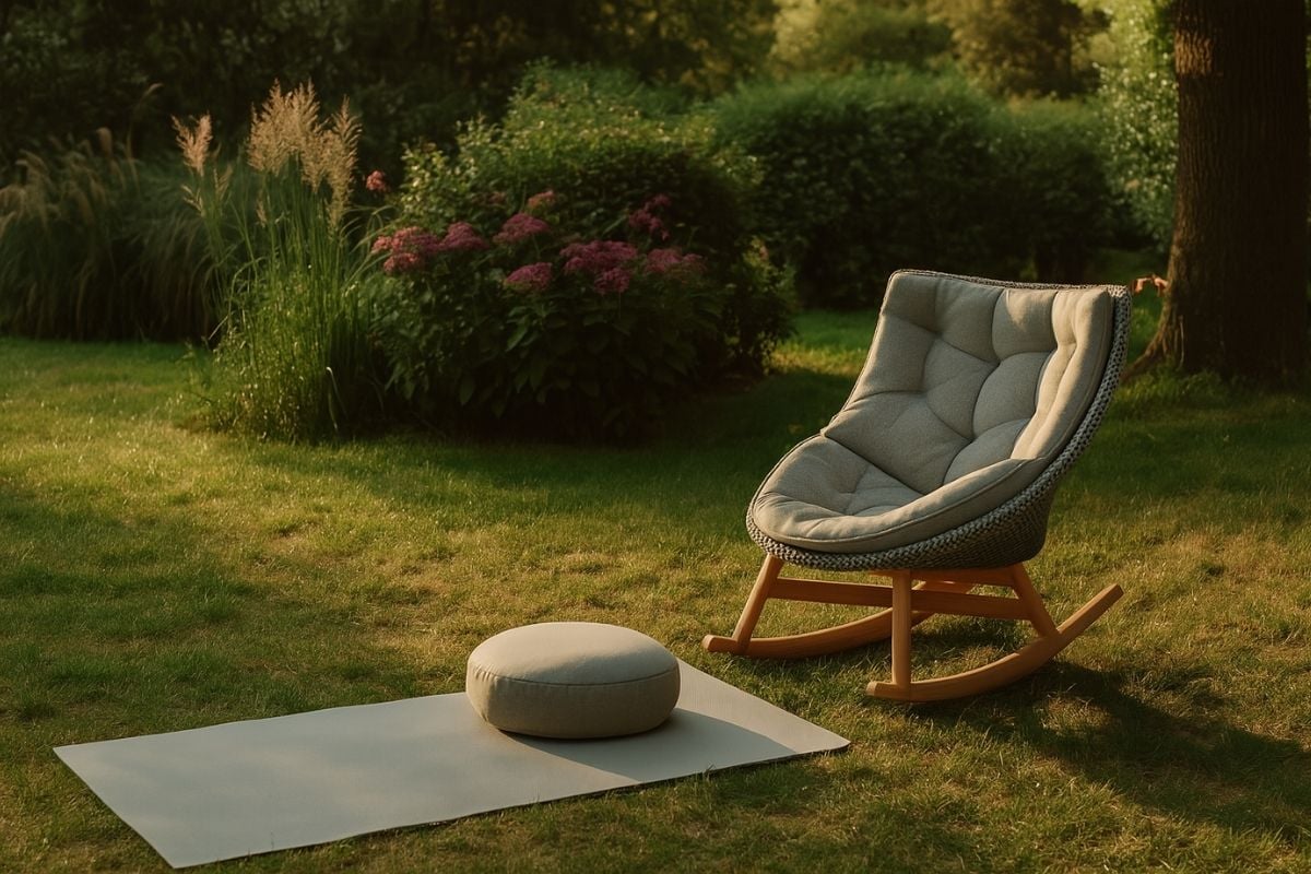 Yoga ve meditasyon köşesi oluşturma rehberi bahçede meditasyon köşesi