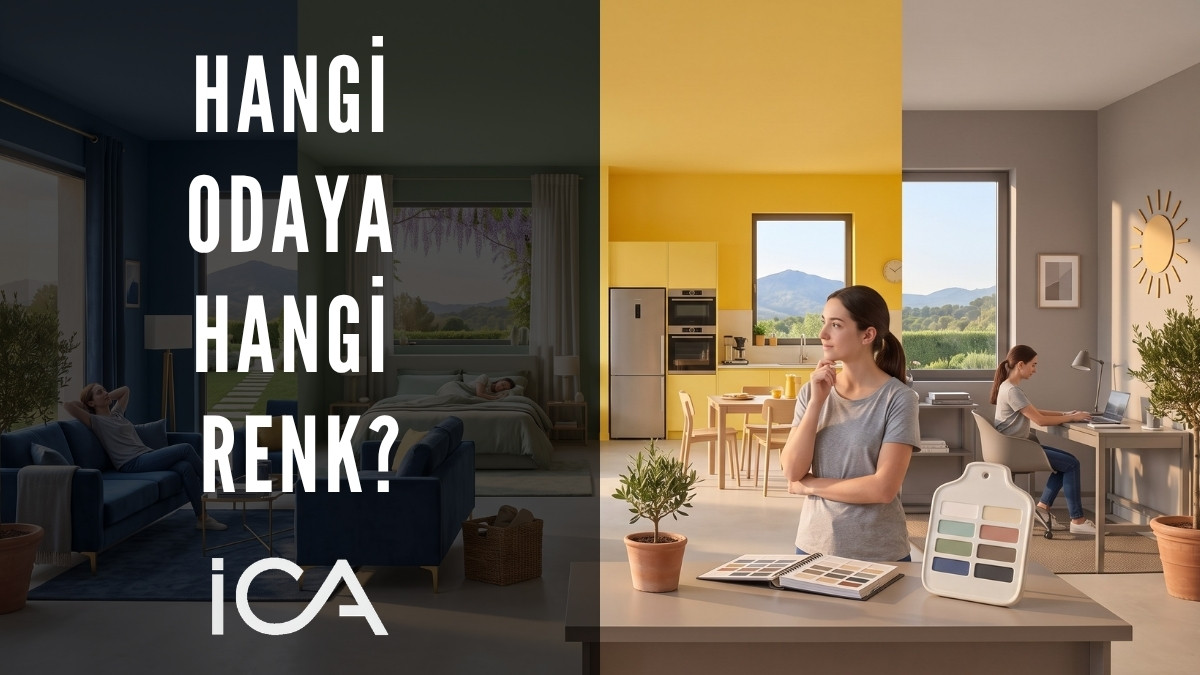 Renk Psikolojisiyle Ev Dekorasyonu | Hangi Odaya Hangi Renk?