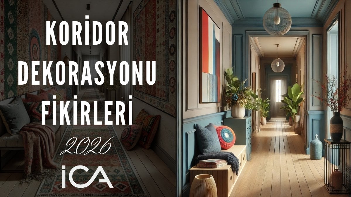 Koridor Dekorasyonu Fikirleri - 2026 Trendleri