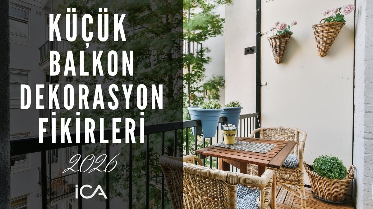 küçük balkon dekorasyon fikirleri