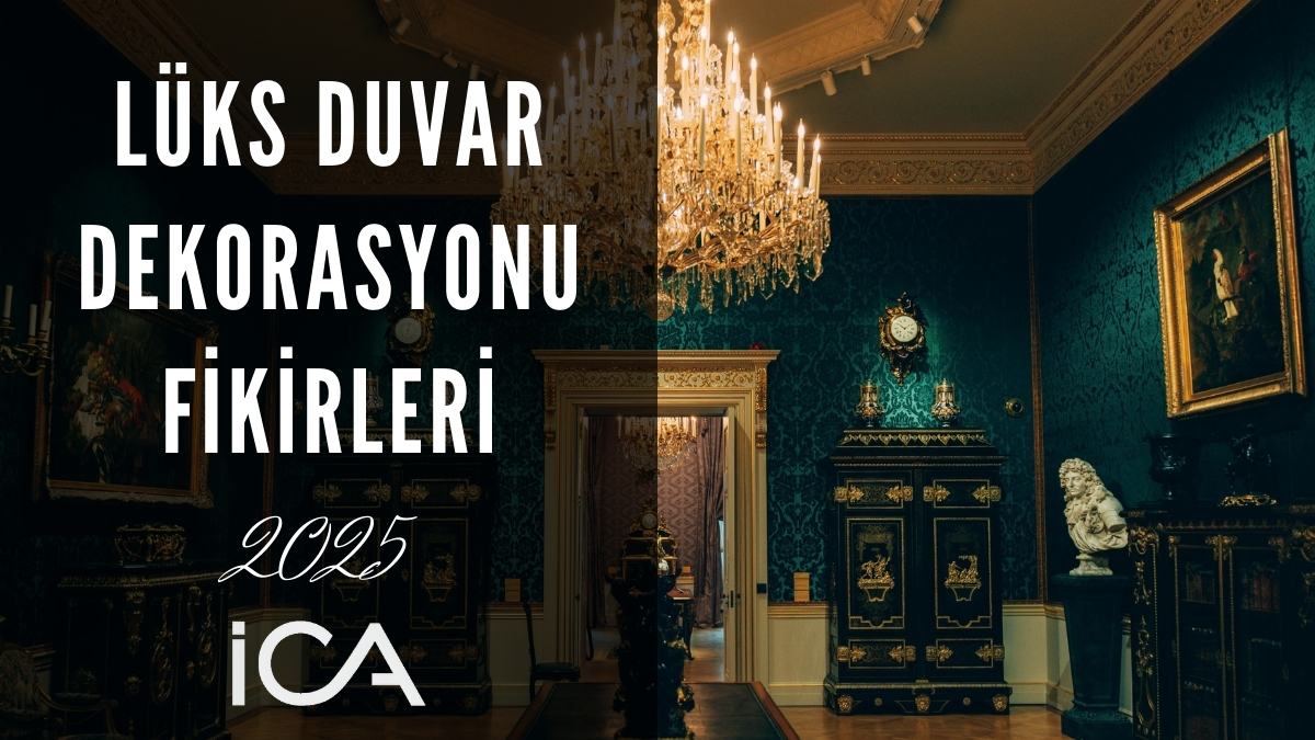 lüks duvar dekorasyonu fikirleri