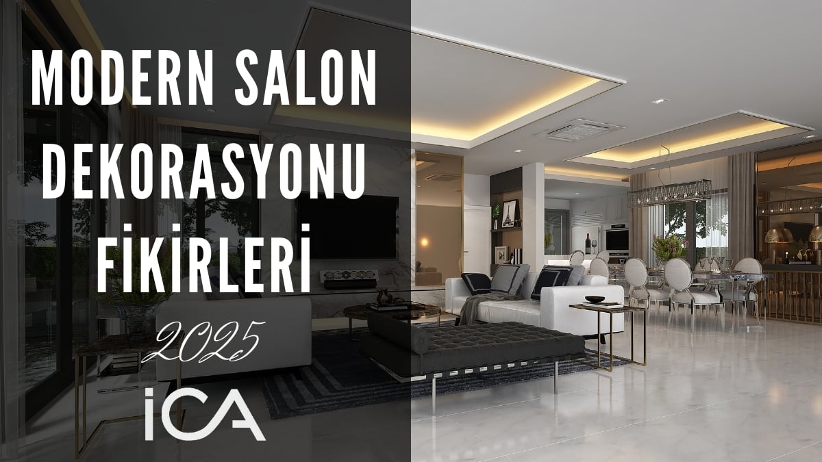modern salon dekorasyonu fikirleri