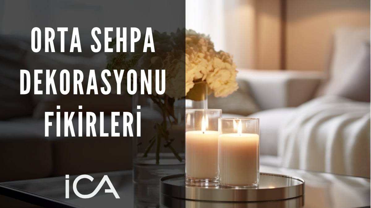 orta sehpa dekorasyonu