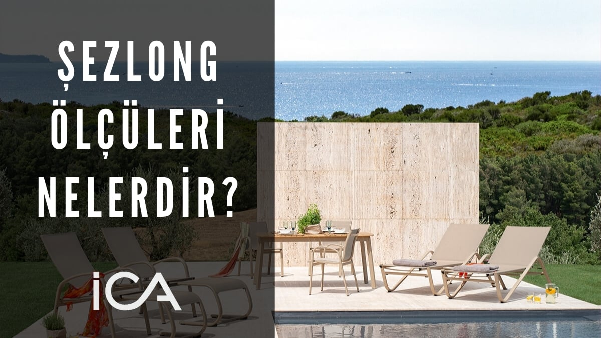 şezlong ölçüleri nelerdir