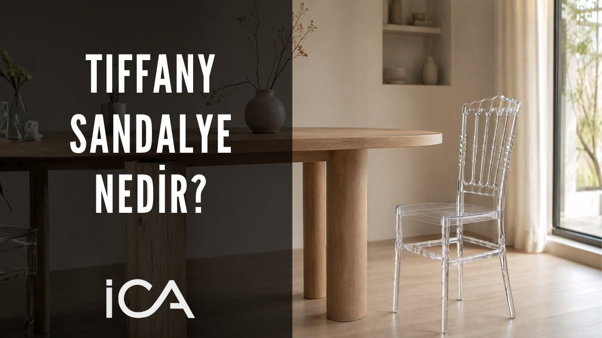 Şeffaf polikarbonat Tiffany sandalye modern yemek masası etrafında
