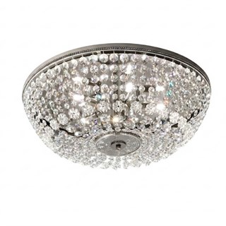 Italamp Plafoniera Transparent Flush Mount Ceiling Light