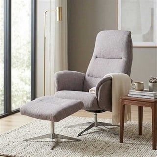 Hjort Knudsen Brego Grey Koltuk ve Puf