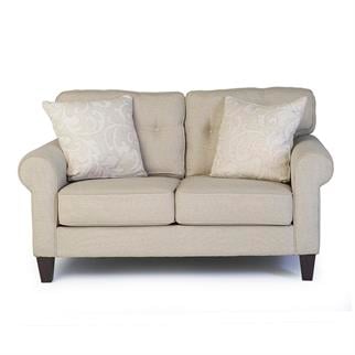 Bauhaus Linen Brahmin Snow İkili Kanepe