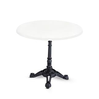 80 cm White Round Table