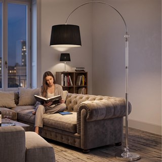 Italamp Piantana Transparent Lambader