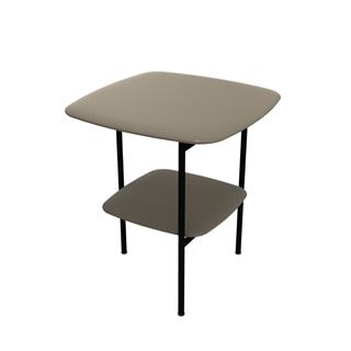 Meridiani Adrian 45 Glossy Putty Alçak Yan Sehpa