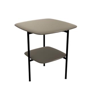 Meridiani Adrian 45 Glossy Putty Alçak Yan Sehpa