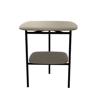 Meridiani Adrian 45 Glossy Putty Alçak Yan Sehpa