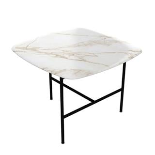 Meridiani Adrian Oro Calacatta Side Table