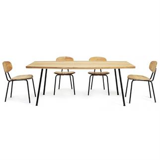 Ethimo Agave Black Teak Dining Table