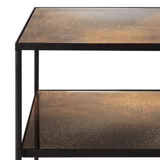 Ethnicraft Aged Bronze İki Raflı Konsol