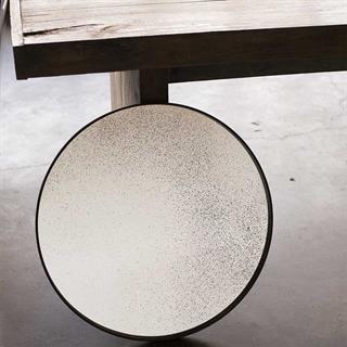 Aged Mirror Medium Clear Ayna-Ahşap İskelet