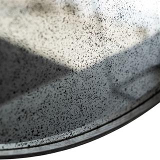 Aged Mirror Small Clear Ayna-Ahşap İskelet