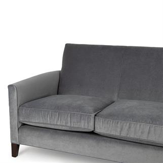 Mitchell Gold+Bob Williams Aiden Pewter Triple Sofa