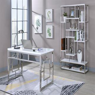 Steve Silver Alize White Masa