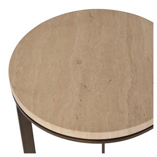 Mitchell Gold+Bob Williams Allure Yuvarlak Yan Sehpa