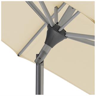 Glatz Twist Ecru 300 cm Round Umbrella