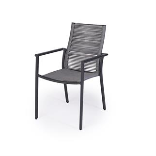 Nuu Garden Anthracite Kollu Yemek Sandalyesi